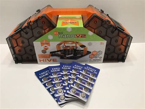 Innovation First Hexbug Hive Nano V2 Hive Playset With Extra Ag13