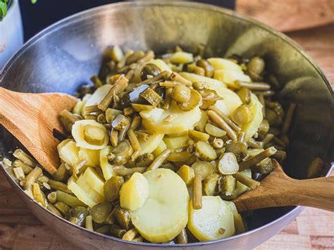 Kartoffelsalat Mit Tofu Speck Vegan Und Einfach