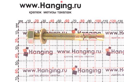Анкер клиновой желтопассированный М10х100. Анкер клиновый желтый цинк ...