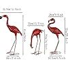 Amazon SUNREEK Flamingo Garden Statues And Sculptures 3 Pcs