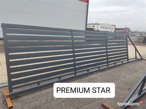 Brama Przesuwna Palisadowa 5m PREMIUM STAR Ocynk RAL 4m 6m 6 7m 7