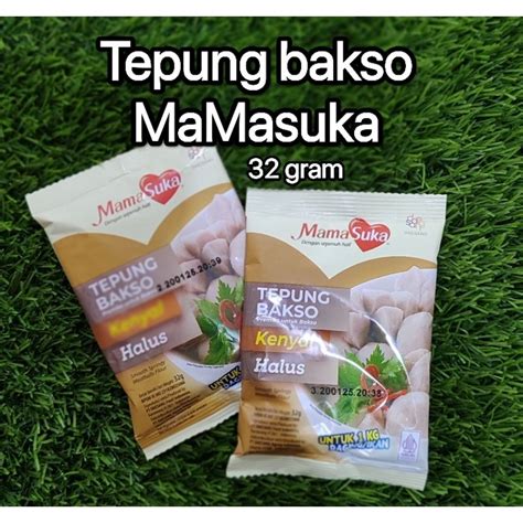 Jual TEPUNG BAKSO Mamasuka 32gr Shopee Indonesia