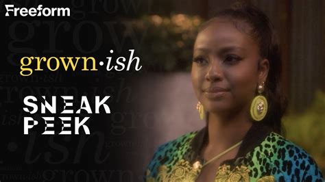 Grown Ish Season 5 Episode 14 Sneak Peek Junior Asks Annika For