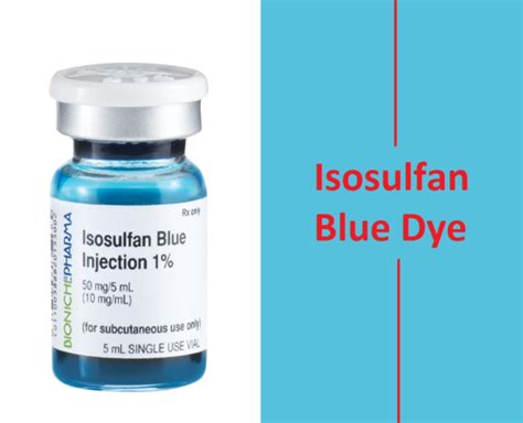 Isosulfan Blue Dye (Lymphazurin) Injection - Uses, Side effects