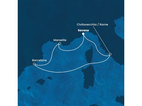 Croisiere En Italie Espagne France Avec Le Costa Fortuna Marseille