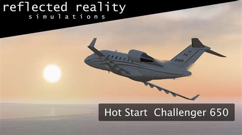 Hot Start Challenger 650 2 Cockpit Checks YouTube