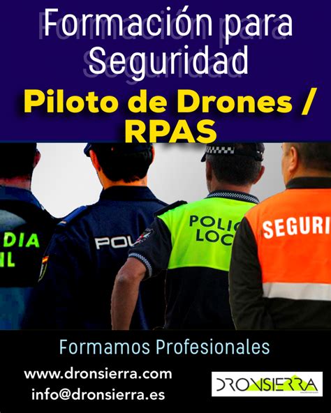 CURSO DE ESPECIALIZACIÓN EN OPERACIONES DE SEGURIDAD MEDIANTE DRONES