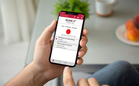 Auch Mobil Immer Informiert Mit Der Neuen KUHN IT Support App KUHN