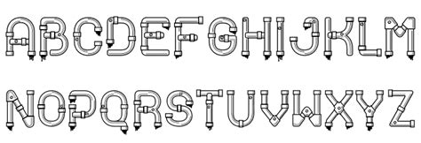 Pipeline Regular Font