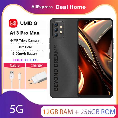 Umidigi A Pro Max Smartphone G Gb Gb Dimens O Hz