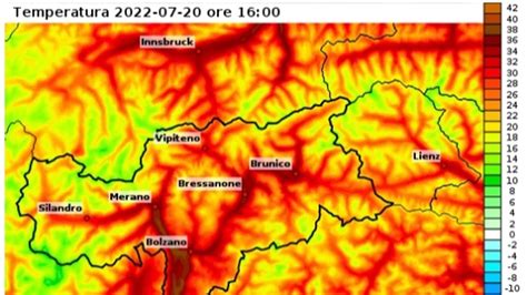 Caldo Bollino Rosso A Bolzano Gi Raggiunti I Gradi