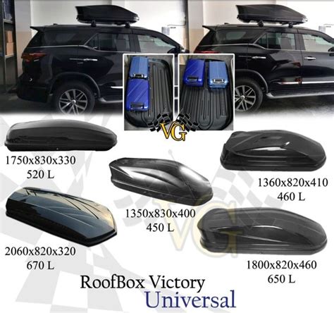 Jual Roof Box Panjang 206 Cm 670 Liter Di Lapak Hiro Motor Sport