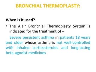 Presentation Bronchial Asthma Ppt