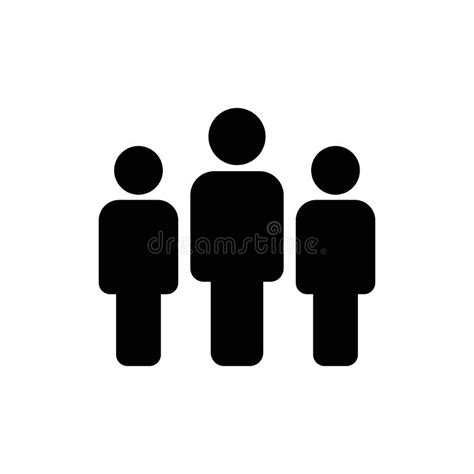 Group Of People Icon Vector