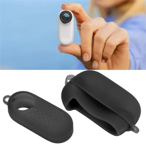 HURRISE Housse De Protection En Silicone Pour Insta360 GO 2 Housse De