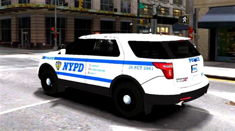 GTA IV NYPD Ford Explorer Police ELS REVIEW YouTube