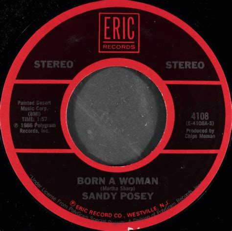 sandy posey born a woman single girl 1986 vinyl discogs