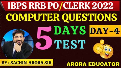 Ibps Rrb Po Clerk Computer Awareness Computer For Bank Rrb Clerk