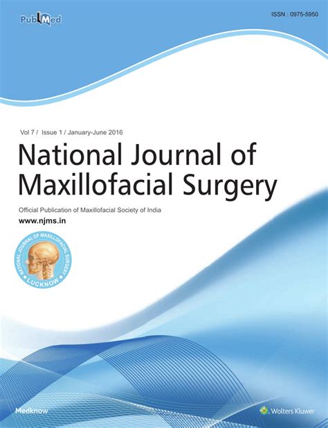 Pdf National Journal Of Maxillofacial Surgery L U W C O K N