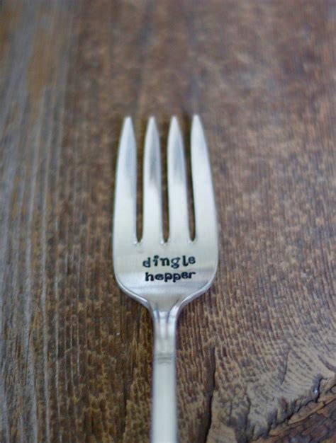 Dingle Hopper Fork Funny Fork by Rawkette | Etsy