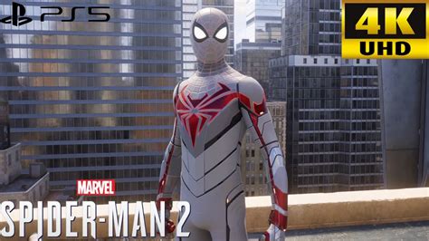 Marvels Spider Man 2 Ps5 New Suit Unlocked🔥advanced Tech Suit Free