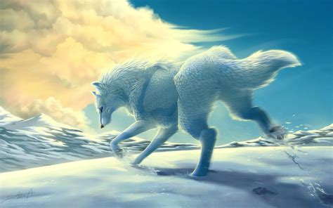 Ice Wolf Wallpapers - Wallpaper Cave