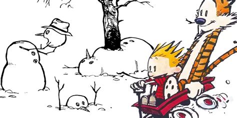 10 Darkest Calvin And Hobbes Comics About Snowmen United States