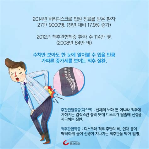 [카드뉴스] 생활습관의 힘 척추를 부탁해 당신의 건강가이드 헬스조선