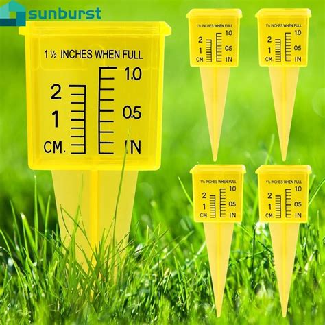 Rain Collect Measuring Instrument Portable Rain Gauge Rainfall