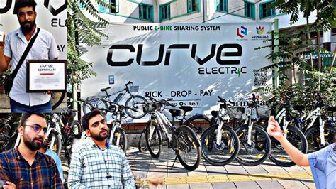 CURVE ELECTRIC CYCLING In POlO VIEW SMART CITY SRINAGAR YouTube