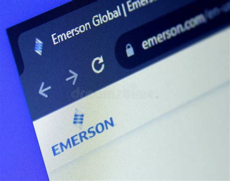 Emerson Electric Company Editorial Photography Image Of Smartphone