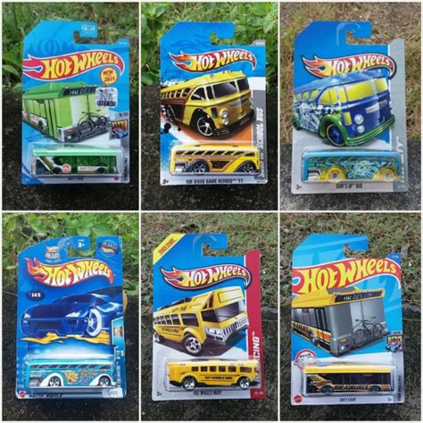 Jual Hot Wheels Model Bus Bis Surfin School Bus Aint Fare Shopee Indonesia