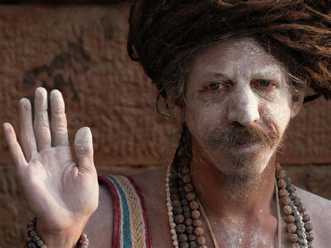 The Sadhus Blessing 3 Photograph By Ludwig Riml Pixels