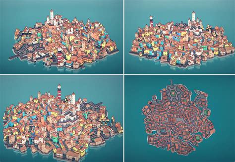 Townscaper: игра про строительство городка | Blog for Life