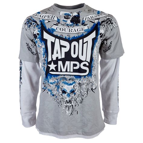 Tapout Longsleeve Shirt M L Xl Xxl Langarm Shirt Mma Kampfsport Cage