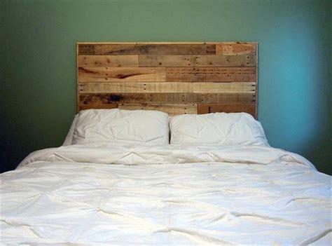 Diy Queen Size Pallet Headboard Pallets