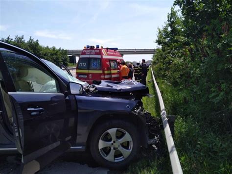 FOTO Accident grav cu o victimă pe Autostrada A1 în județul