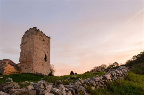 Premium Photo | Popular tourist attraction site: ruins of a medieval ...