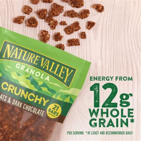 Nature Valley Whole Grain Oats And Dark Chocolate Crunchy Granola Ct