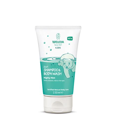 Weleda Kids хүүхдийн шампунь Mint, 150мл