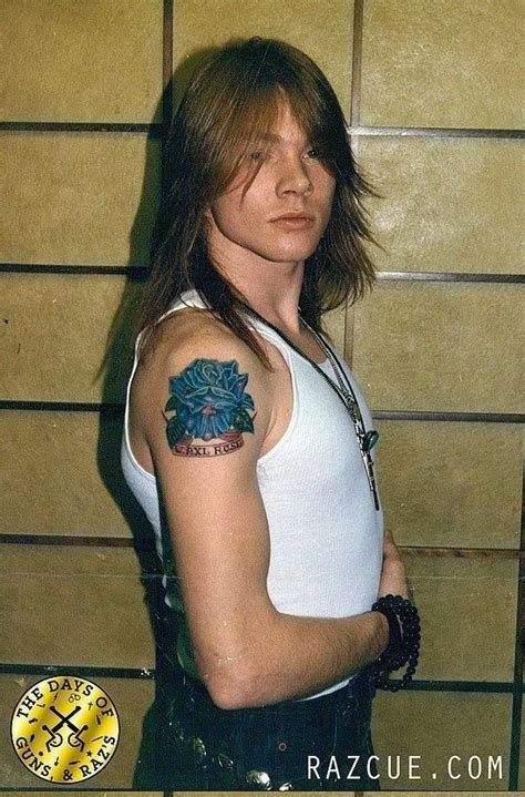 Axl Guns N Roses Axl Rose Tattoo Rose Tattoos Stevie Nicks Rose