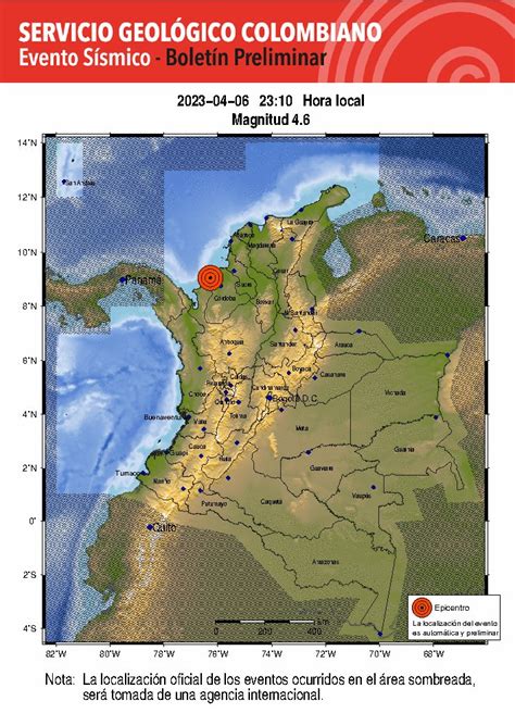 Servicio Geol Gico Colombiano On Twitter Sismoscolombiasgc Evento