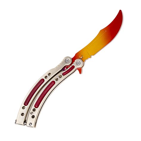 Butterfly Red Fade Real Cs Custom Made Irl By Lootknife