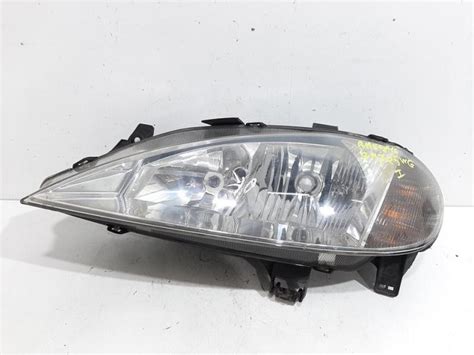 Ptica Delantera Principal Izquierda Luces Faro Renault Megane I