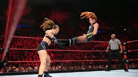 Ronda Rousey Vs Becky Lynch Ll Wwe Full Hd Match Youtube