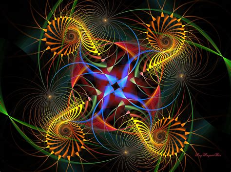 fractal geometry  rozrr  deviantart