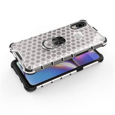 For Huawei Y Y Prime Shockproof Honeycomb Pc Tpu Ring Holder