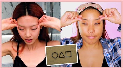 I TRIED SQUID GAME HOYEON JUNG BEAUTY ROUTINE FLAWLESS SKIN ROUTINE