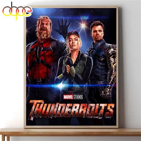 Thunderbolts 2024 Movie Poster Best Print Art – Musicdope80s.com