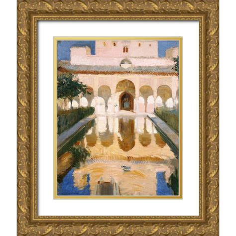 Bastida Joaquin Sorolla Y 26x32 Gold Ornate Wood Framed With Double